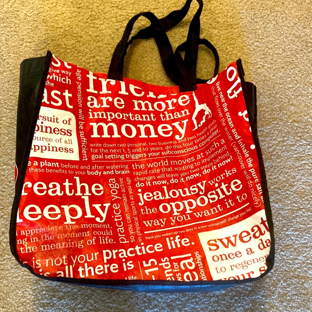 Lululemon Large Reusable Bag - Picture 1 of 5